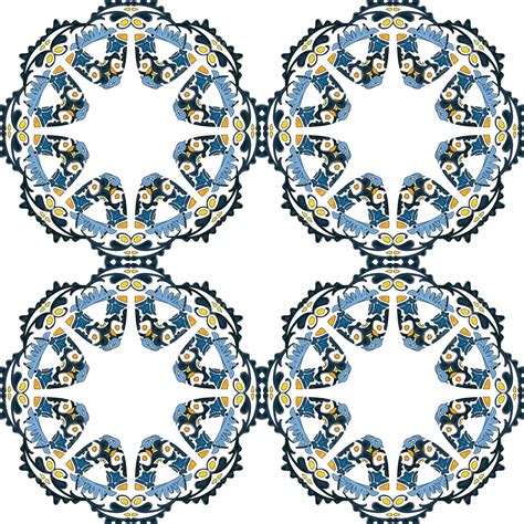 Azulejos Portugueses Diseño Marroquí Tradicionales Vector PNG dibujos