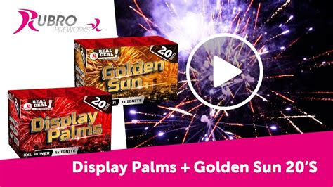 Display Palms Golden Sun S Rubro Vuurwerk Official Video