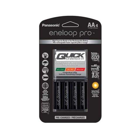 Compr Pila Recargable Panasonic Eneloop Pro Quick Pila Aa