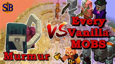 Murmur Alex S Mobs Vs Every Vanilla Mobs Minecraft Mob Battle YouTube