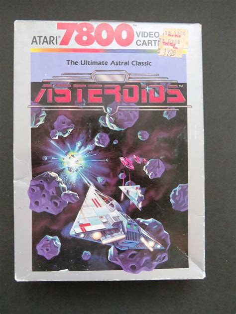 Atari 7800 Asteroids The Ultimate Astral Classic Brand New Sealed