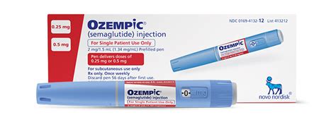 Ozempic® Semaglutide Prefilled Injection Pen 2mg, Pen