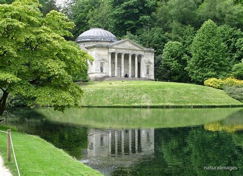 The Pantheon At Stourhead Gardenwiltshire By Naturalimages Redbubble