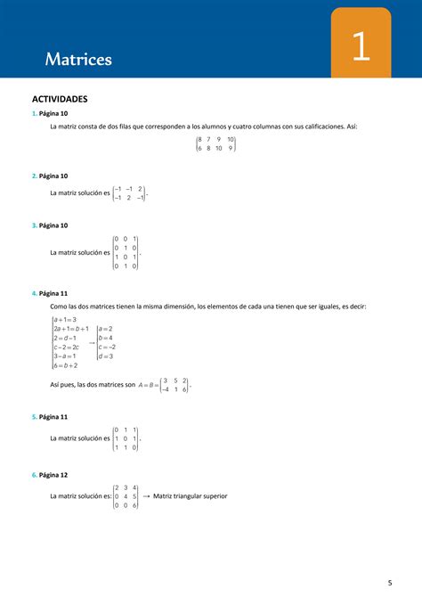 SOLUTION Solucionario Matematicas Ii 2o Bachillerato Santillana Tema 1