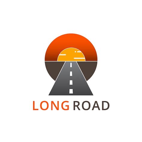 Premium Vector Road Logo Template