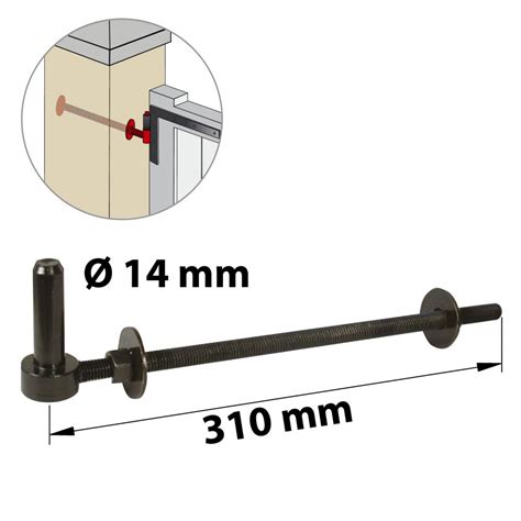 Afbat Gond Acier Prépeint H60x Diam14 Mm