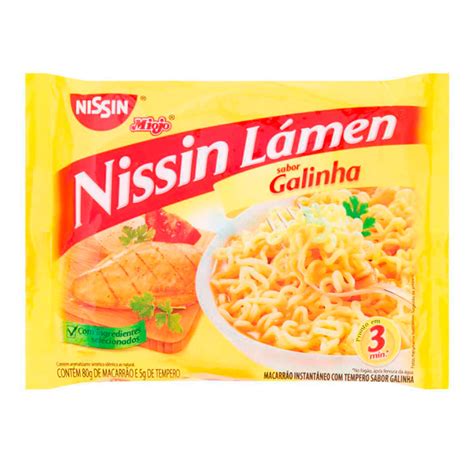 Massa Instantânea Nissin Galinha 85g