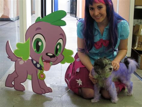 Twilight Sparkle and puppy Spike by KnowledgeFairy on DeviantArt