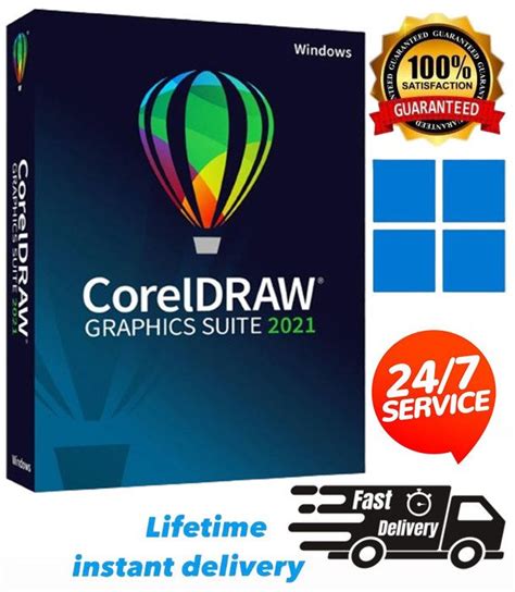 Coreldraw Graphics Suite 2021 Version Complete Pour Windows