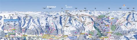 Davos Piste Map / Trail Map