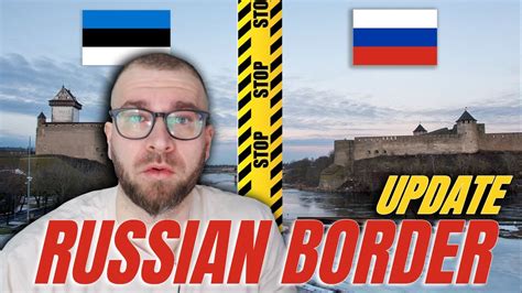 RUSSIAN BORDER UPDATE (Narva-Ivangorod Bridge) - YouTube