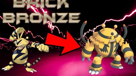 HOW TO GET ELECTIVIRE IN POKEMON BRICK BRONZE YouTube