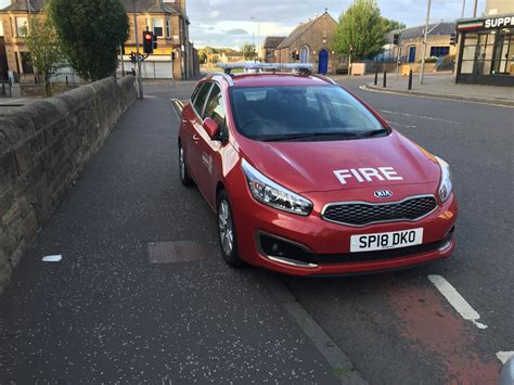 Scottish Fire And Rescue Service Sfrs Kia Ceed Senior Off Flickr