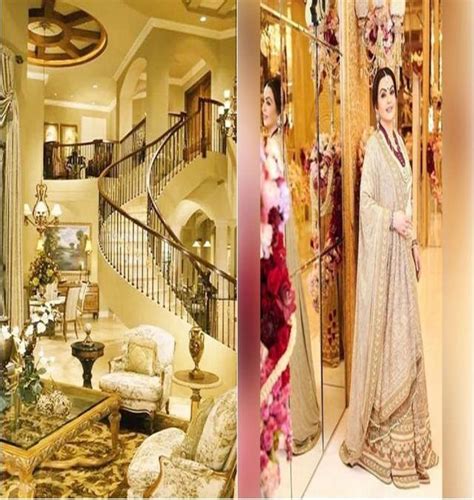 Mukesh Ambani Nita Ambani House Antilia Inside Photos मुकेश अंबानी का