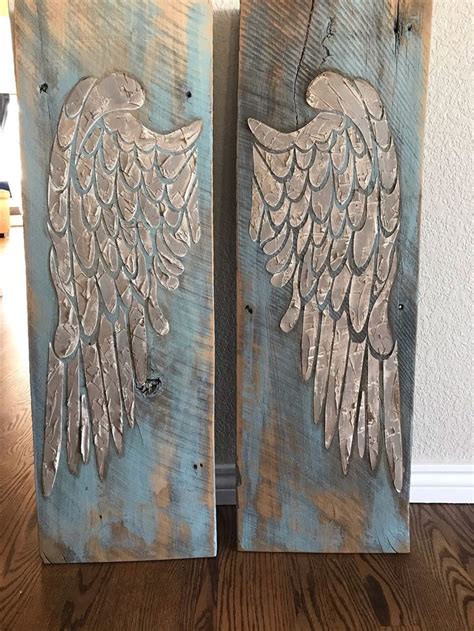 Angel Wings Wall Decor Large Angel Wings Angel Wing Wall Etsy Angel