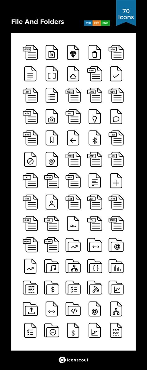 File And Folders Icon Pack 70 Free Download Files And Folders Icons