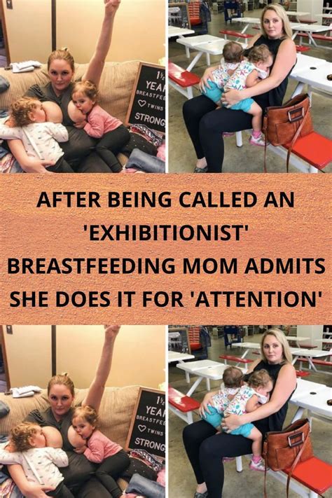 After Being Called An Exhibitionist Breastfeeding Mom Admits She Does