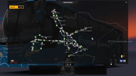 EAA Brasil Bus Map v1.8 + Review - ETS 2 Mods | ETS2Downloads