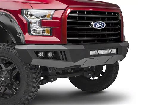 Barricade Extreme Hd Front Bumper With Led Light Bar Fog And Spot Lights 15 17 F 150