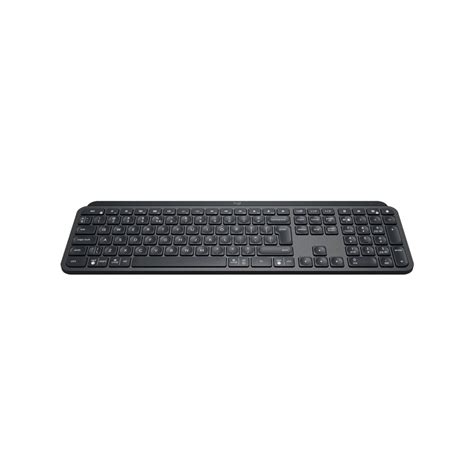 LOGITECH MX KEYS ADVANCED ILLUMINATED WIRELESS KEYBOARD GRAPHITE