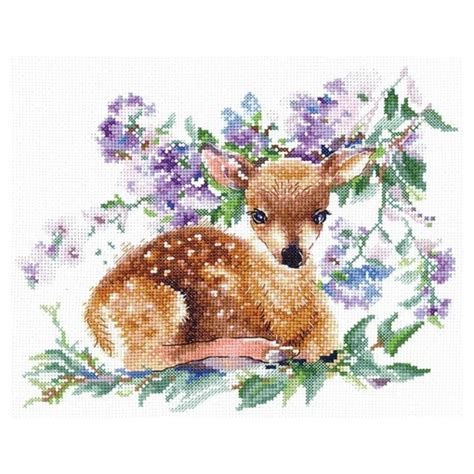 A Fawn Cross Stitch Kit Code O 30 Andriana Buy Online On Mybobbin