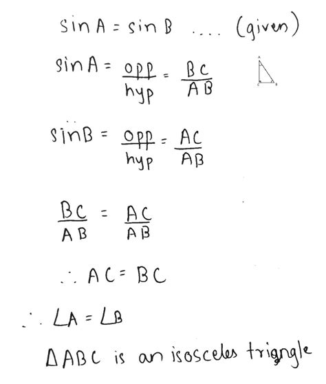 If A And B Are Acute Angles Such That Sin A Sin B Then Prove That A B