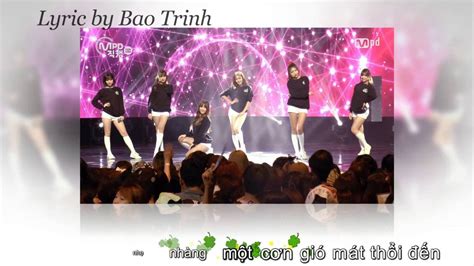 Lời Việt Gone With The Wind Gfriend Lyrics By Bảo Trinh Youtube