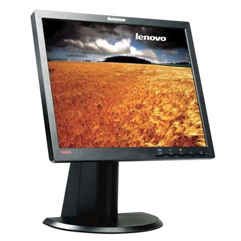 Inch Lenovo Thinkvision L P Lcd Tft Vga Dvi Monitor Black