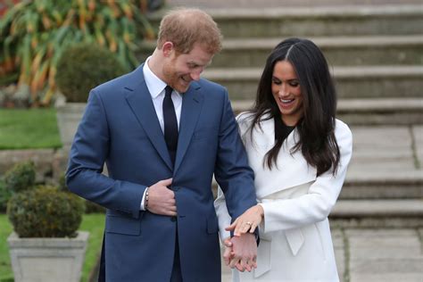 Prince Harry And Meghan Markle Engagement Photos Popsugar Celebrity