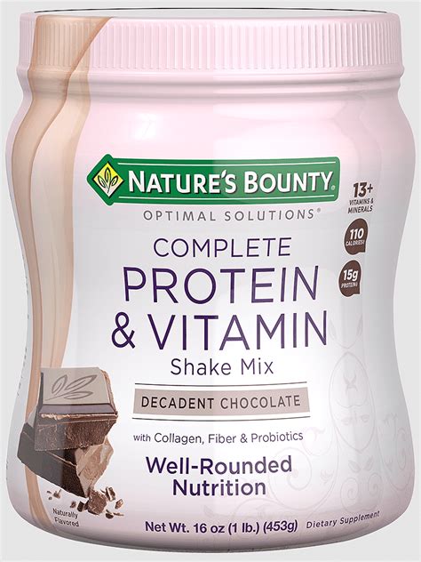 Nature S Bounty Nbty Complete Protein Meal Replacement Bounty