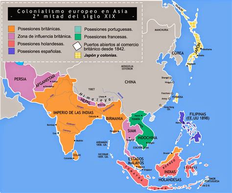 Profesor de Historia Geografía y Arte El imperialismo colonial