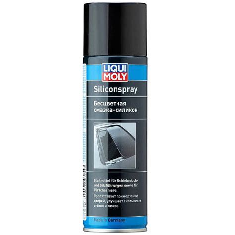 Купить Универсальная силиконовая смазка спрей Liqui Moly Silikon Spray