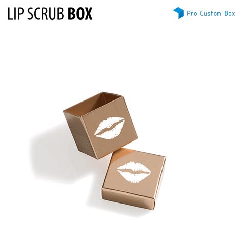 Custom Lip Scrub Boxes Bulk Lip Balm Packaging Boxes Wholesale