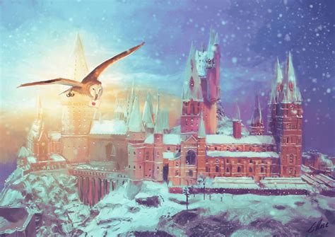 Hogwarts Winter Wallpapers - Wallpaper Cave