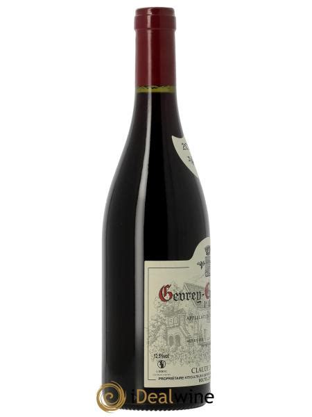 Buy Gevrey Chambertin 1er Cru Claude Dugat 2022 Lot 489be898 01cf