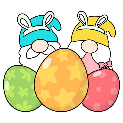 Gnomes Easter Filled Clipart Png