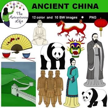 Ancient China Clip Art by The Artventurous Life | TpT