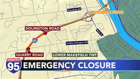 Pavement Damage Causes Emergency I 95 Lane Closures 6abc Philadelphia