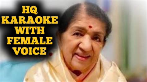 Ek Pyar Ka Nagma Hai Karaoke With Female Voice Shor Lata Mangeshkar