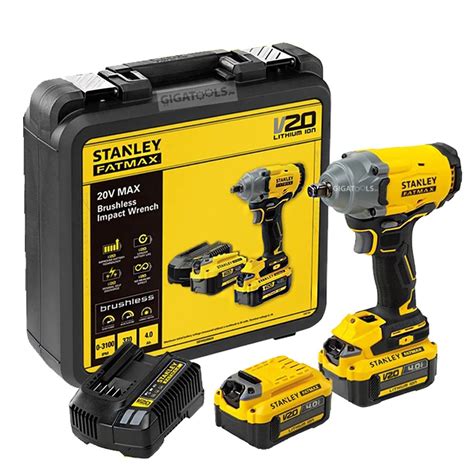 Máy siết bu lông Stanley Fatmax BL dùng pin 20V Max SBW920 370Nm Chính