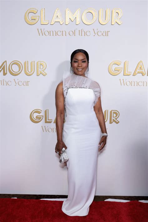 Angela Bassett Dons Ethereal White Dress For Glamour Women Of The Year