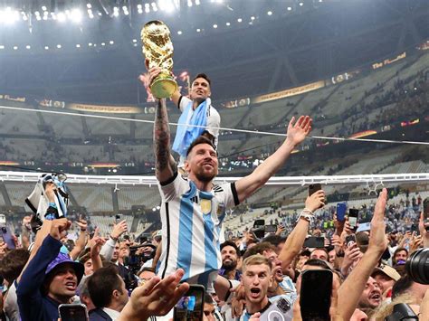 La Euf Rica Reacci N De Messi Tras Ganar El Mundial Con Argentina