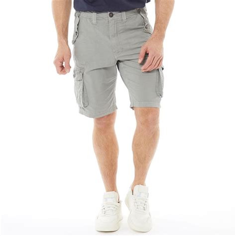 Buy Onfire Mens Twill Combat Shorts Light Grey