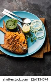 Tandoori Pomfret Fish Images Stock Photos D Objects Vectors