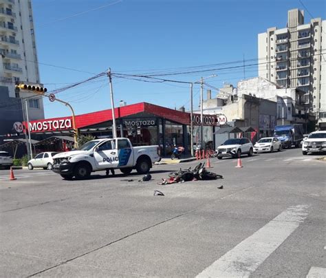 Una motociclista con heridas de consideración tras un choque Canal Verte