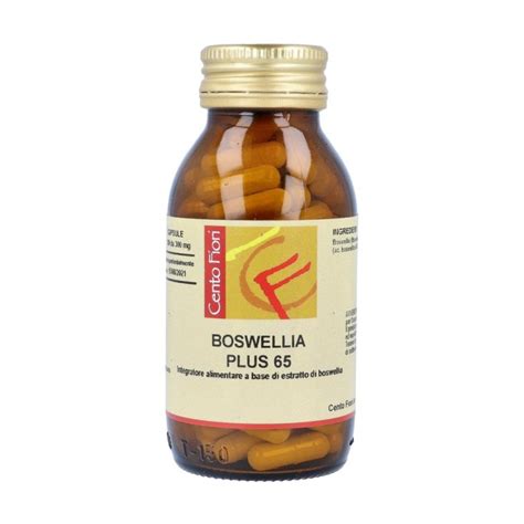 Boswellia Plus Cento Fiori Capsule Vegetali Farmacia Loreto