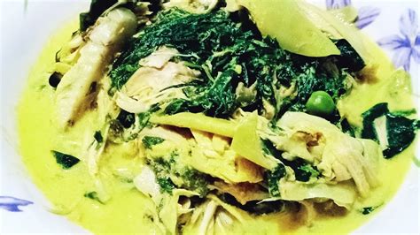 Resep Tips Cara Pengolahan Jantung Pisang Gulai Jantung Pisang Daun