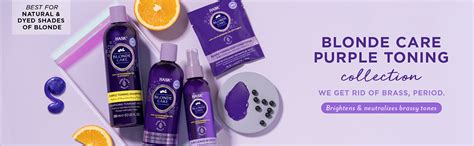 HASK Blonde Care Purple Toning Shampoo For All Shades Of Blonde Colour Safe ML Bottle