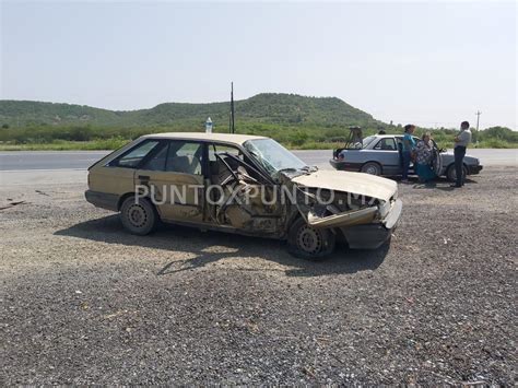 Choque En Carretera Nacional En Montemorelos Auxilia Proteccion Civil