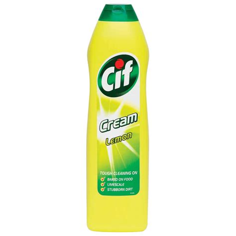 Cif Препарат за почистване Cream, универсален, лимон, 500 ml |Санит...